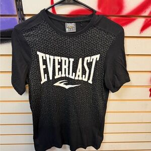 Everlast Black and White Logo Graphic Tee